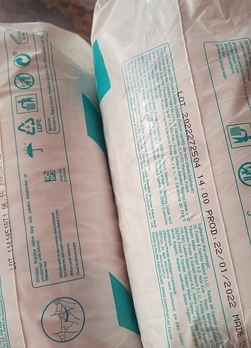 5 Beden: 11-25 kg Beden Renk İki paket Prima premium care 5 ve 6