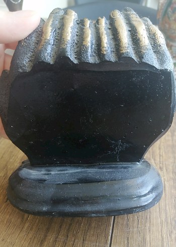 American Vintage Altın Renkli Sultan Şeyhmus Mardin Figürü
