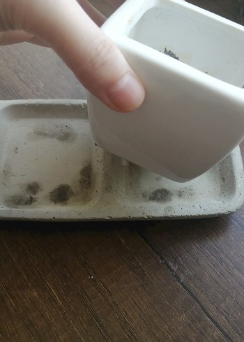 Ikea Beyaz Kesme Takımı Tutucu