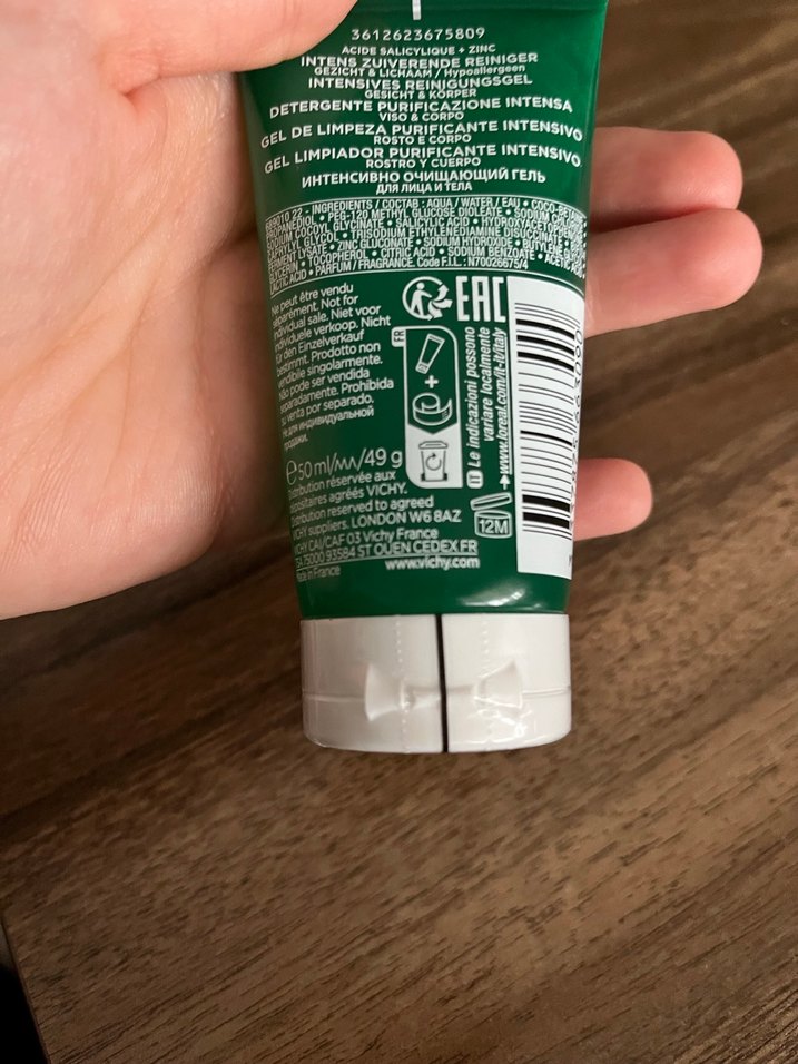 Vichy Normaderm Yoğun Arındırıcı Yüz Temizleyici - Görsel 2