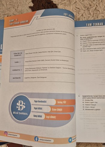 bilgi sarmal kamp Eşit Ağırlık Tam Tekrar 7 kamp
