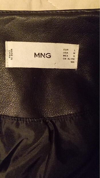 Mango deri ceket - Görsel 9