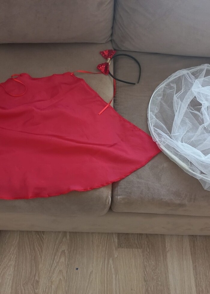 Pamuk prenses elbise - Görsel 3