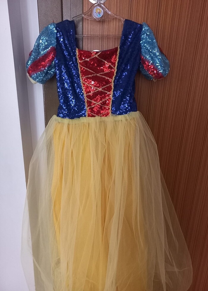 Pamuk prenses elbise - Görsel 4