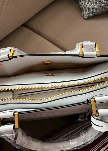 Guess Beyaz deri kadın çanta - Görsel 10