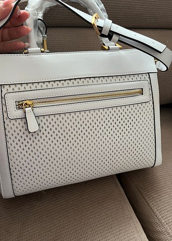 Guess Beyaz deri kadın çanta - Görsel 5