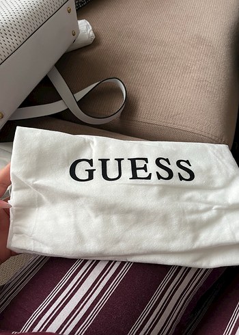 Guess Beyaz deri kadın çanta - Görsel 15