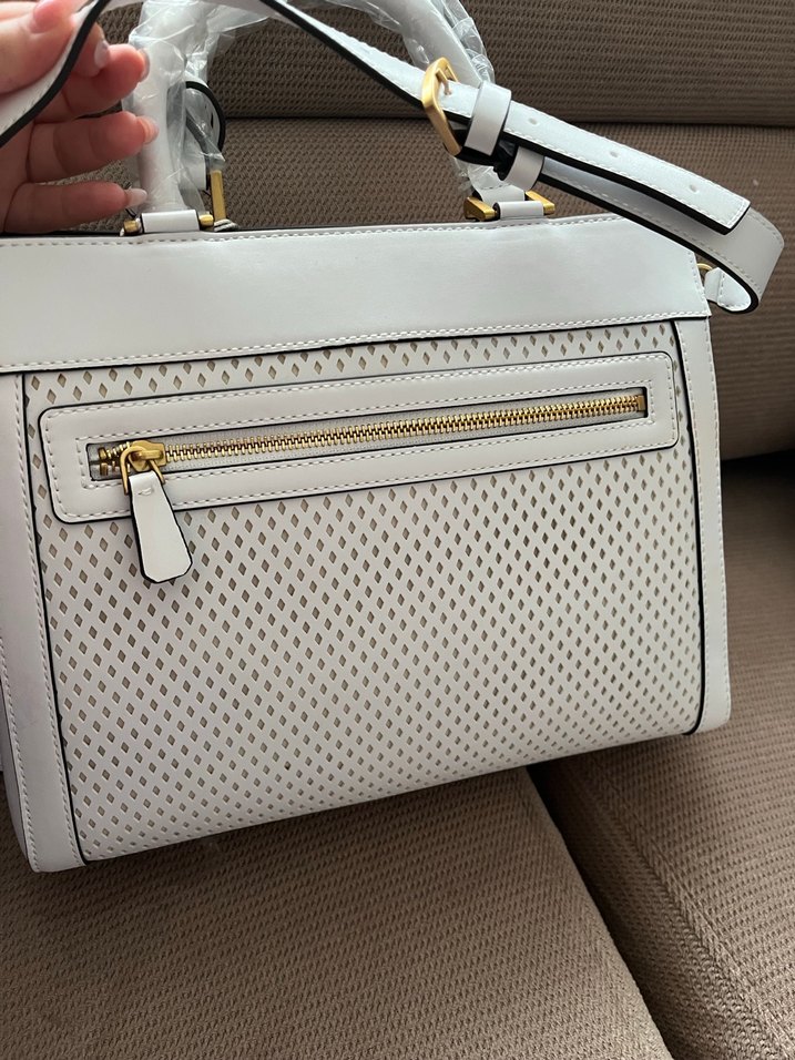 Guess Beyaz deri kadın çanta - Görsel 5