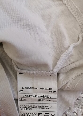 24-36 Ay Beden Benetton tshirt