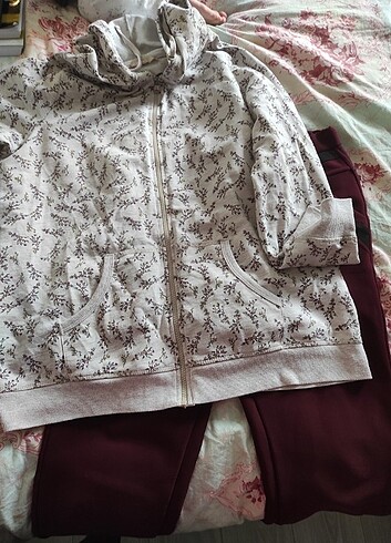 l Beden bordo Renk Pijama