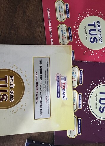  Tüm tus sorular + 3 tus sınavının sorular .