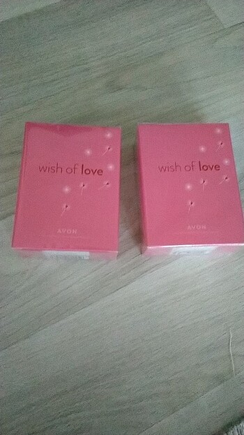 Avon parfüm açılmadık wish of love parfüm 50ml adet fiyatı 75 tl