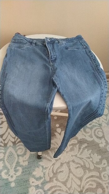 Jean pantalon likralı