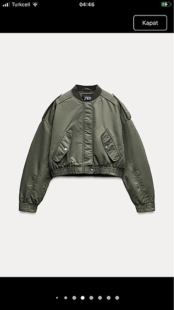 ZARA HAKİ CEKET