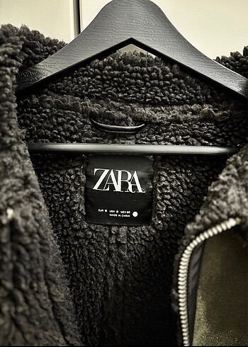 s Beden haki Renk ZARA ASTAR DETAYLI HAKİ CEKET