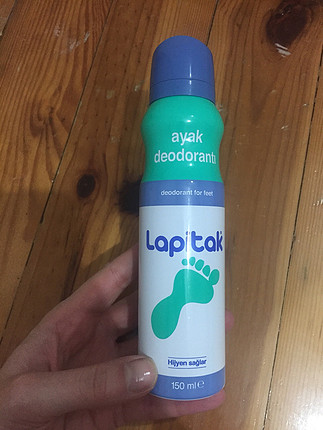 Lapidak ayak deodorantı