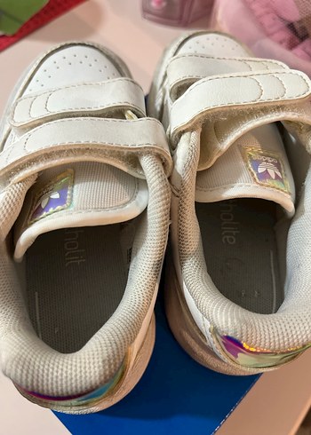 Adidas Beyaz Kız Çocuk Adidas Spor Ayakkabı Velcro