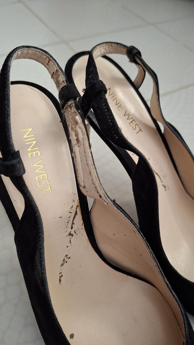 Siyah Tokalı Stiletto Topuklu Kadın Ayakkabı - Görsel 2