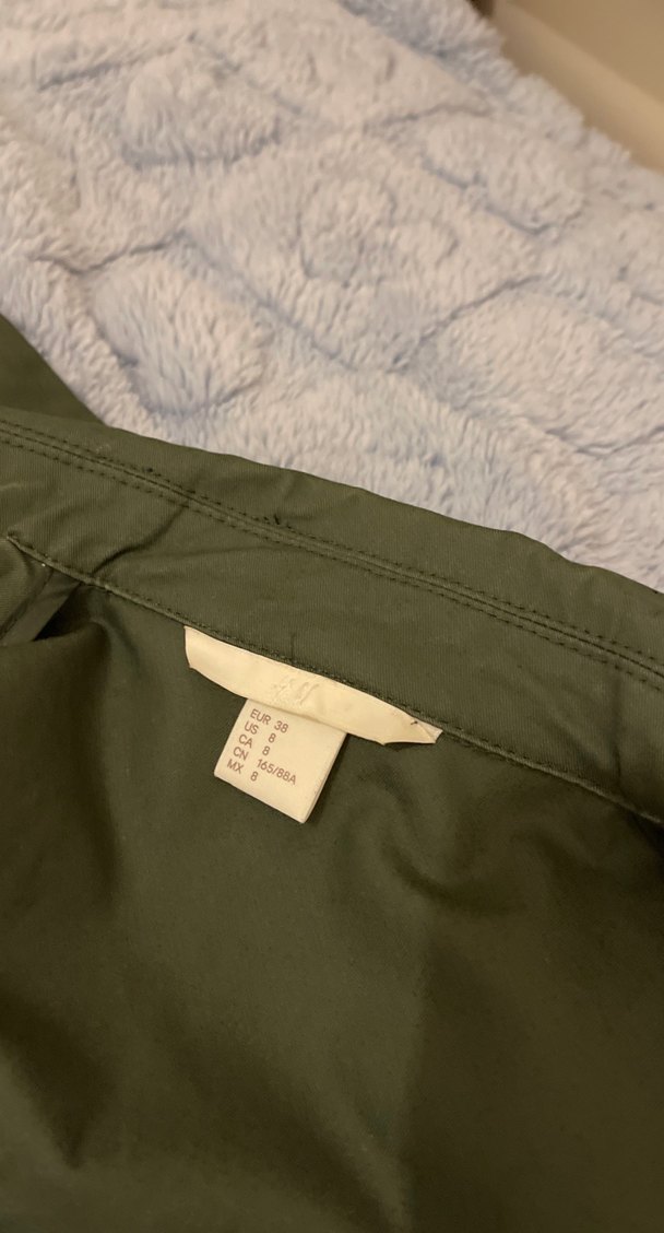 Kadın Haki Düğmeli Ceket - Görsel 5