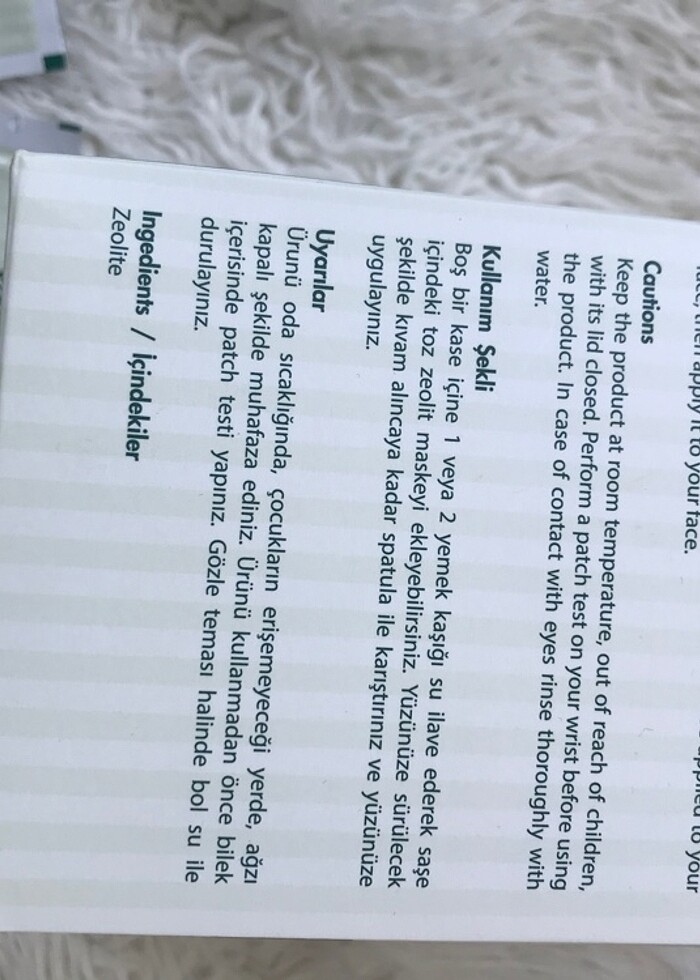 Zeılit maske - Görsel 5