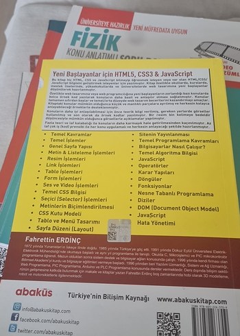 HTML5, CSS3 & JavaScript Yeni Başlayanlar İçin Kitap - Görsel 2