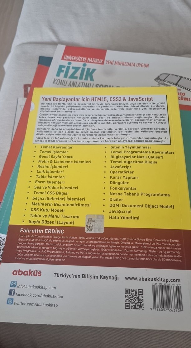 HTML5, CSS3 & JavaScript Yeni Başlayanlar İçin Kitap - Görsel 2