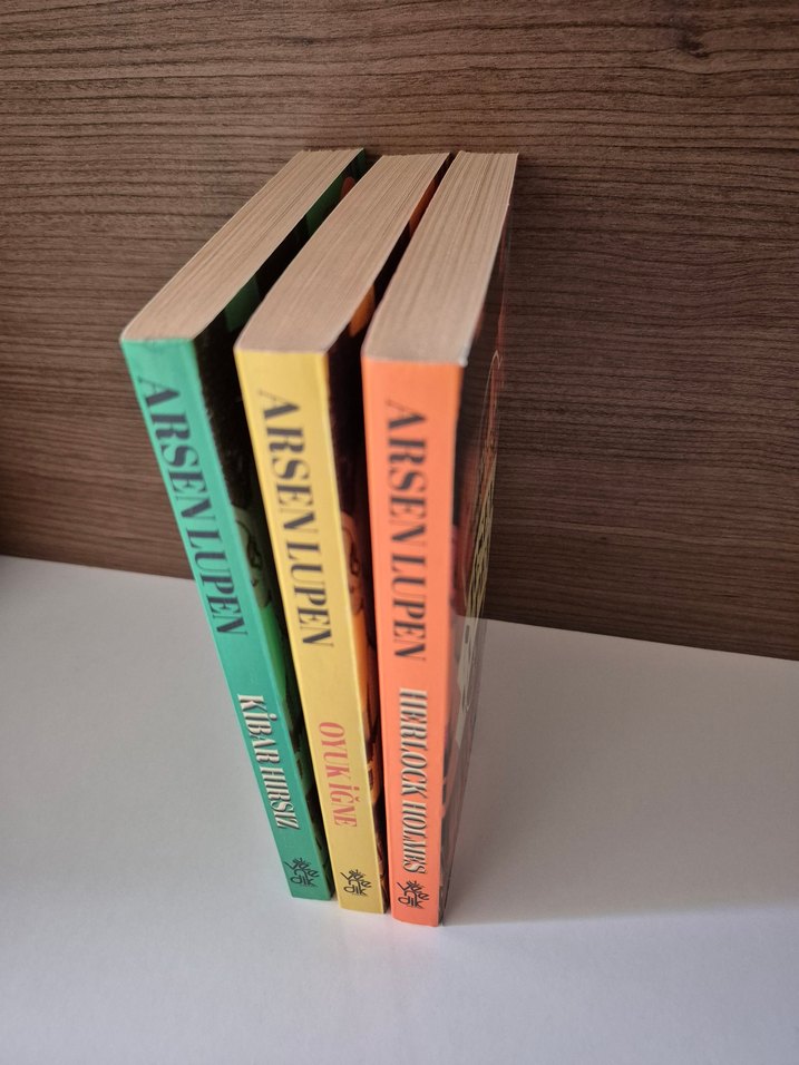 Arsen Lüpen Kitap Seti - 3 Kitap - Görsel 3