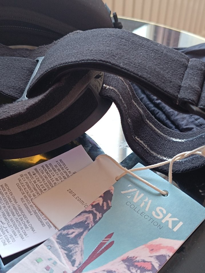 Mavi Şeffaf Kayak Gözlüğü - Görsel 5