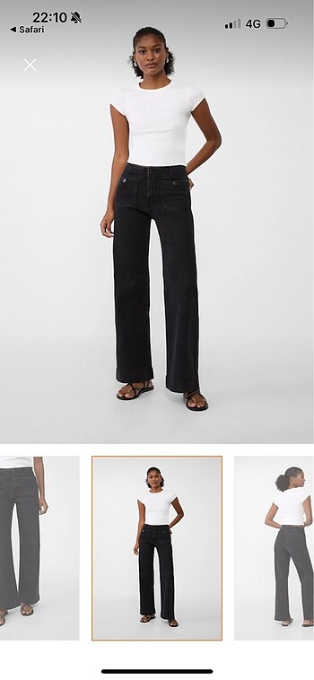 Stradivarius Cepli Minimal Jean