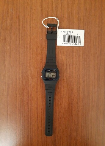Klasik Casio F91-W Serisi Asker Saati