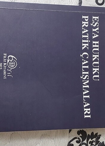 Eşya hukuku pratik kitabi