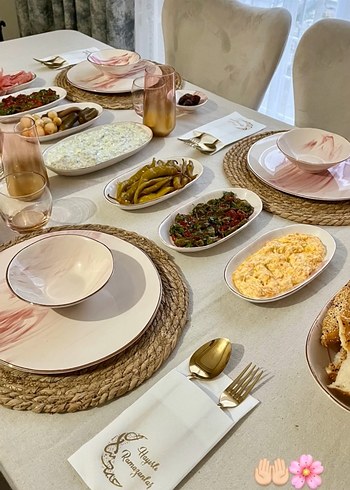 Acar home mercan serisi 40 parça takım - Görsel 5