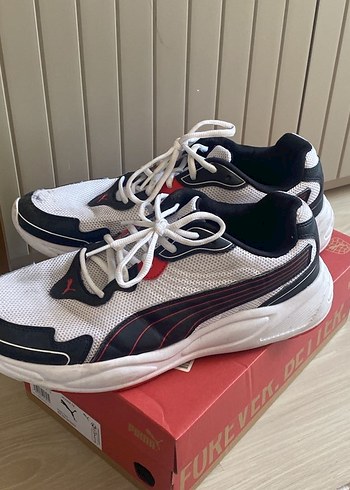 Puma Beyaz Puma Bağcıklı Spor Sneaker