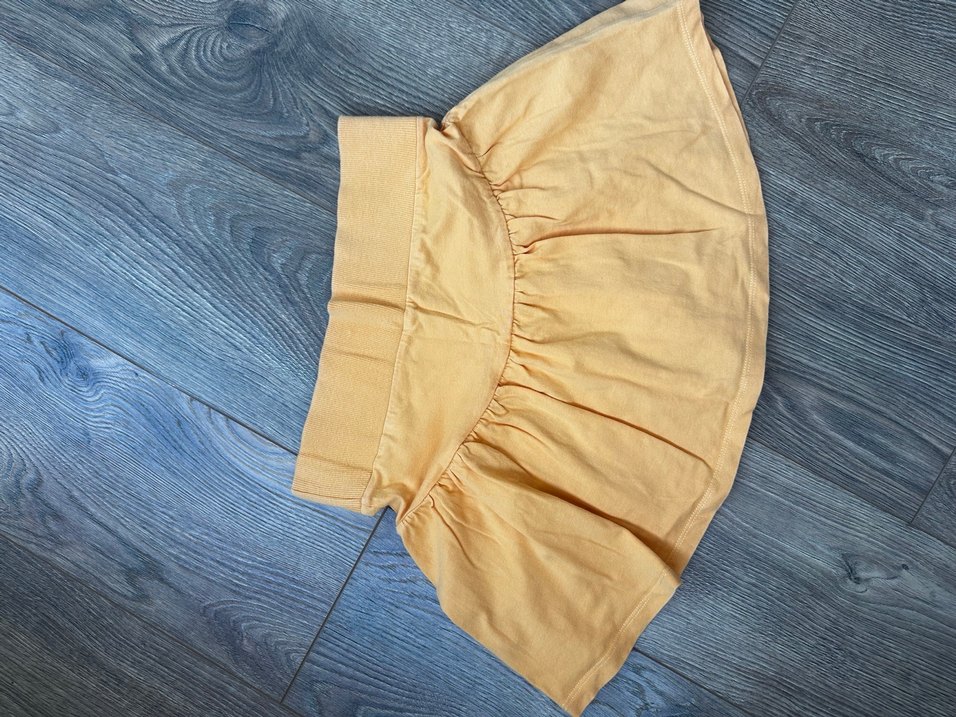 Bej Pilili Midi Etek çocuk - Görsel 2