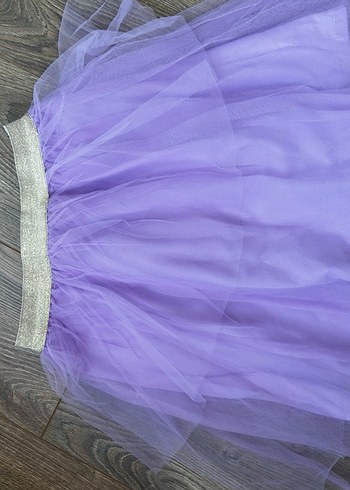 Kız Çocuk Mor tütü Etek - Görsel 2