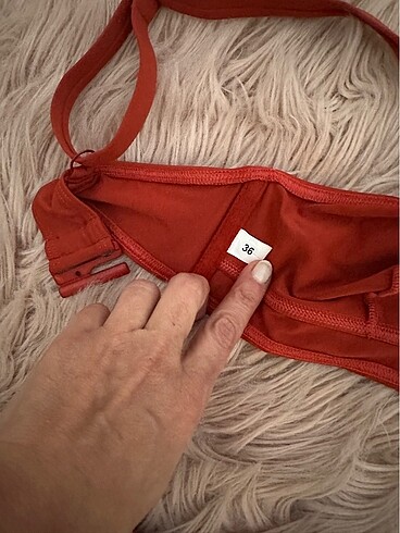 s Beden kırmızı Renk Vakko bikini takım