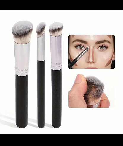 Diğer 3 lü makyaj fırçası