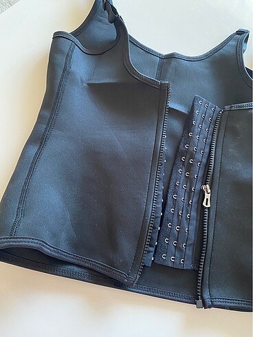 Kopçalı fermuarlı şekillendirici korse - Görsel 6
