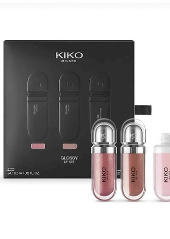 Kiko KIKO Milano Parlak Koyu Pembe Ruj Seti