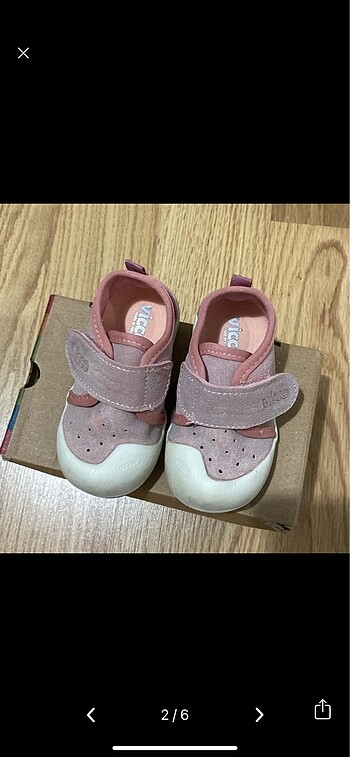 Vicco Vicco pembe bebek ayakkabı
