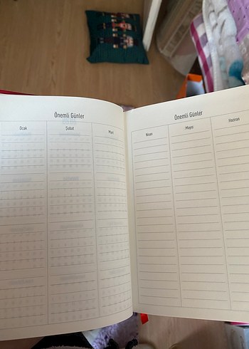 2024 Parlak Kırmızı Planlayıcı - Görsel 4