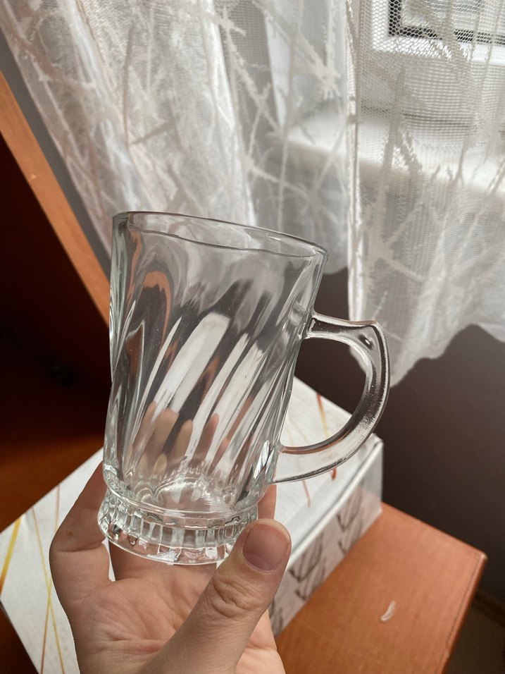 6'lı 240 ml Cam Kupa Seti - Görsel 2