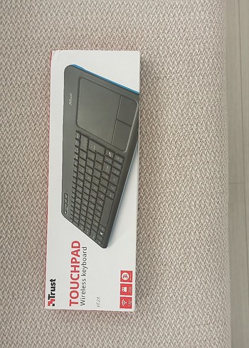 trust touchpad kablosuz klawye - Görsel 3