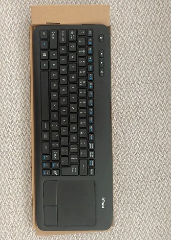 trust touchpad kablosuz klawye - Görsel 4