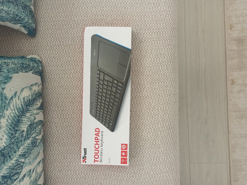 trust touchpad kablosuz klawye - Görsel 3
