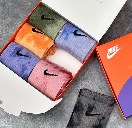 Nike 6 lı çorap
