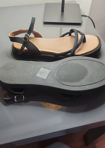 39 Beden siyah Renk Greyder/39 no Platform Topuklu Minimalist Kadın Sandalet