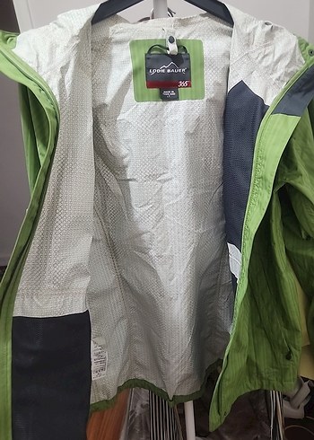 38 Beden Eddie Bauer Fermuarlı Yeşil Kadın Yağmurluk