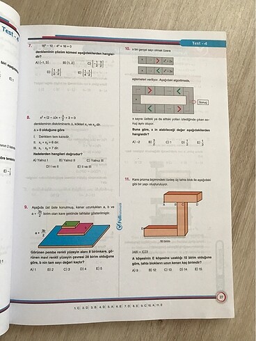  Beden Full matematik AYT soru bankası