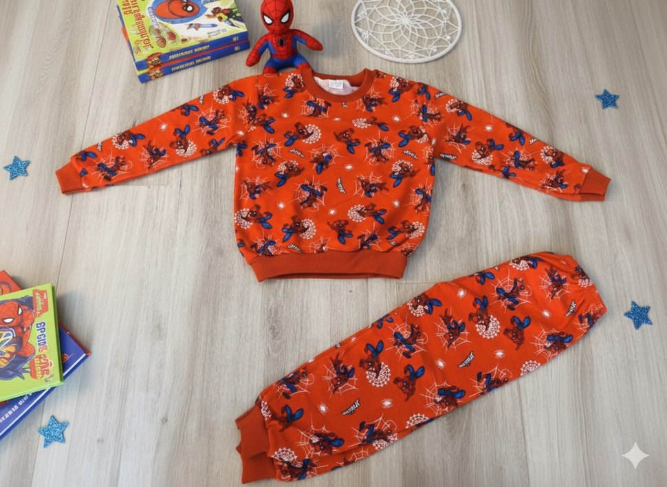 Erkek Çocuk Renkli Baskılı Eşofman takımı - Görsel 2